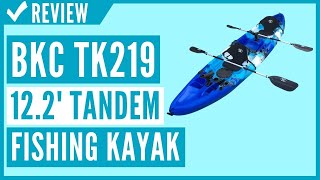 BKC TK219 12.2' Tandem Fishing Kayak Review screenshot 5