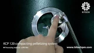 Awtech 120 Compacting Pelletizing System For Ldpe Film