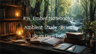 Ember Notebooks｜Ambient Study BGM for Deep Focus 2 Hours