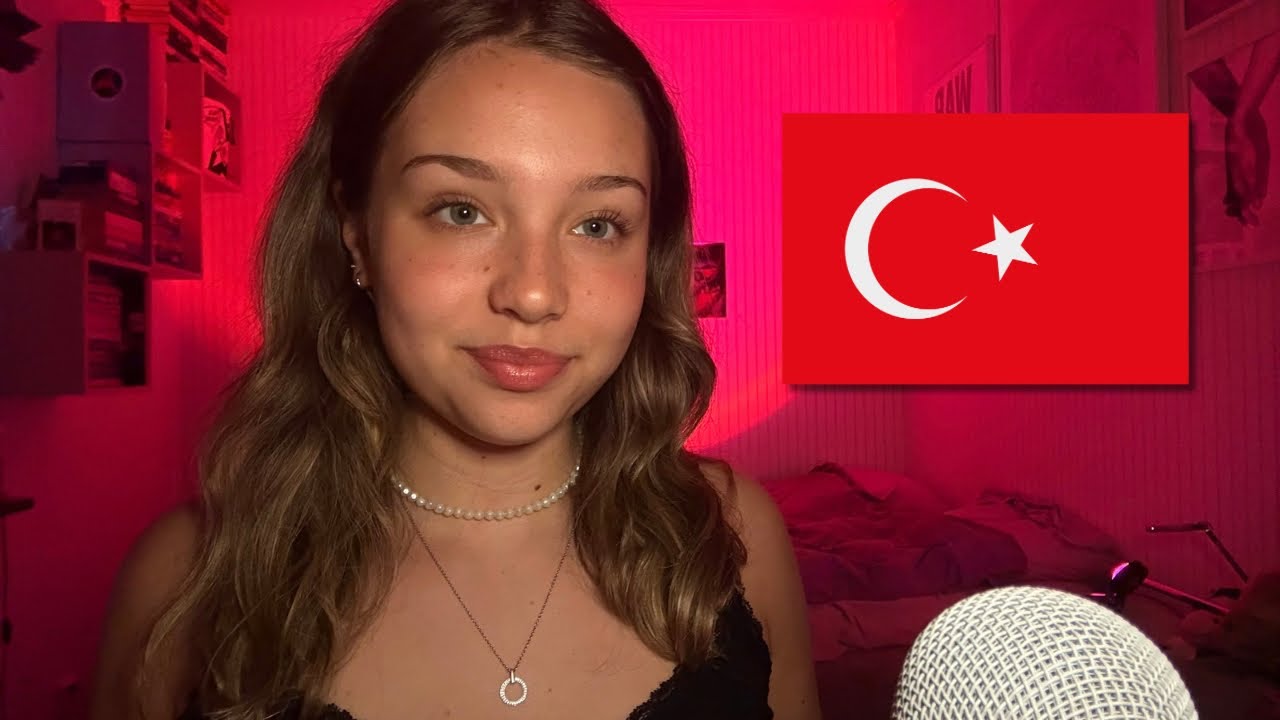 ASMR | Learn Turkish 🇹🇷 with Me! ❤️ (close up whispers & trigger words)