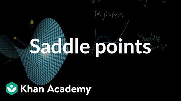 Saddle points