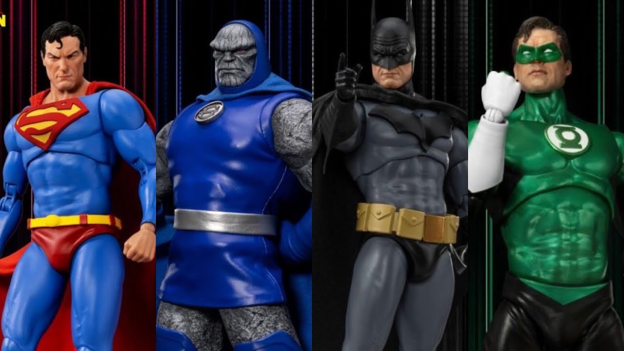 New Justice League action figures fully revealed Beast Kingdom preorders open