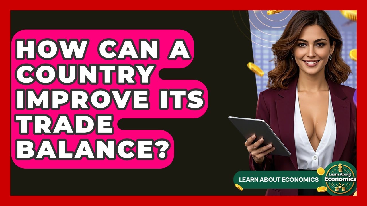 How Can A Country Improve Its Trade Balance? - Learn About Economics