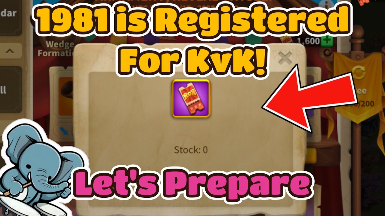 1981 Is Registered! Armament Gambling/Unemployed Baulur Runs [Rise of Kingdoms]