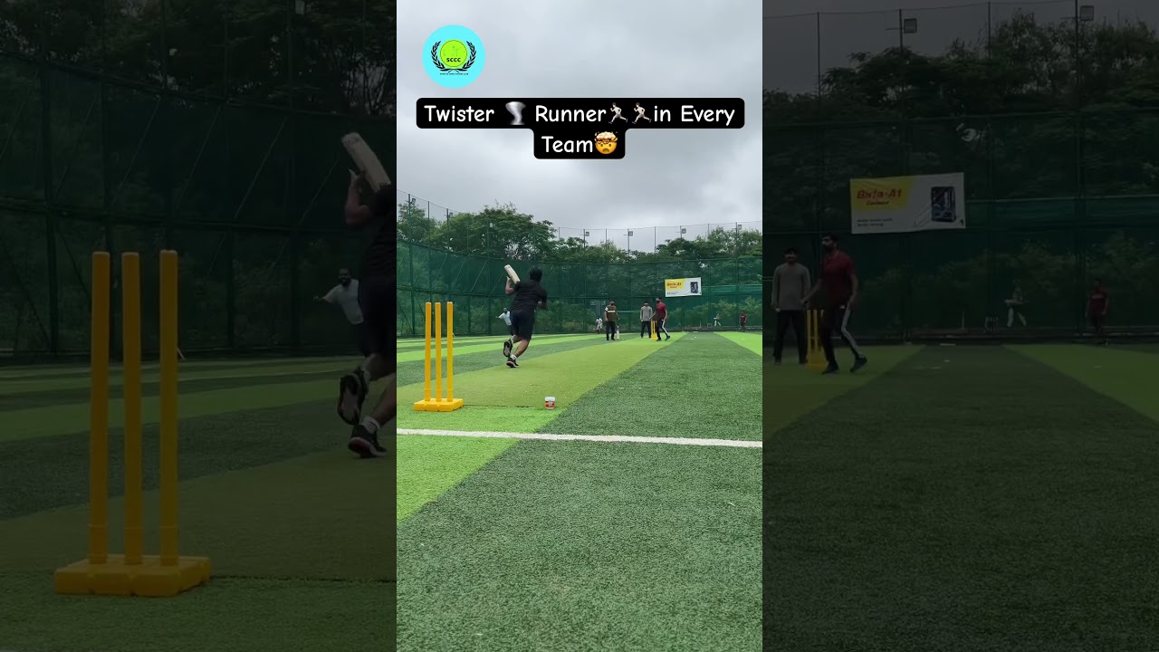 Striker Panics Mid-Run! Smart Fielding Nearly Causes Runout🏃🏻 🔥