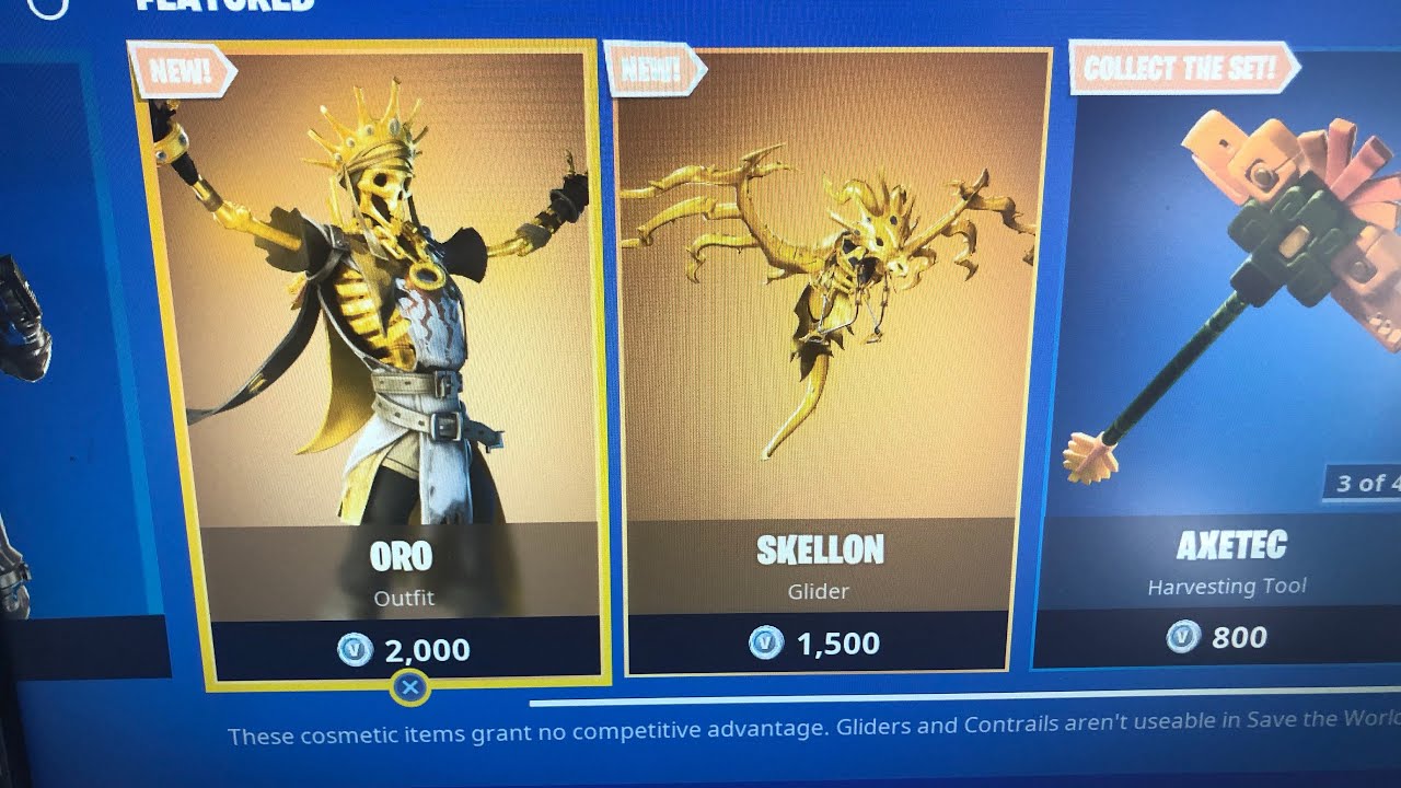 New Oro Skin In Fortnite !!!