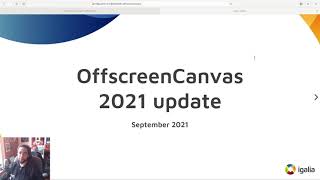 OffscreenCanvas in WebKit 2021 update
