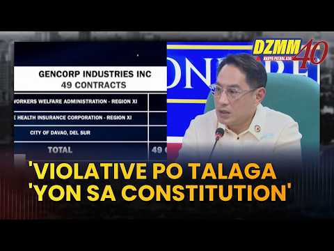 VP Sara's business interests in SALN violates constitution: Adiong | (22 September 2026)