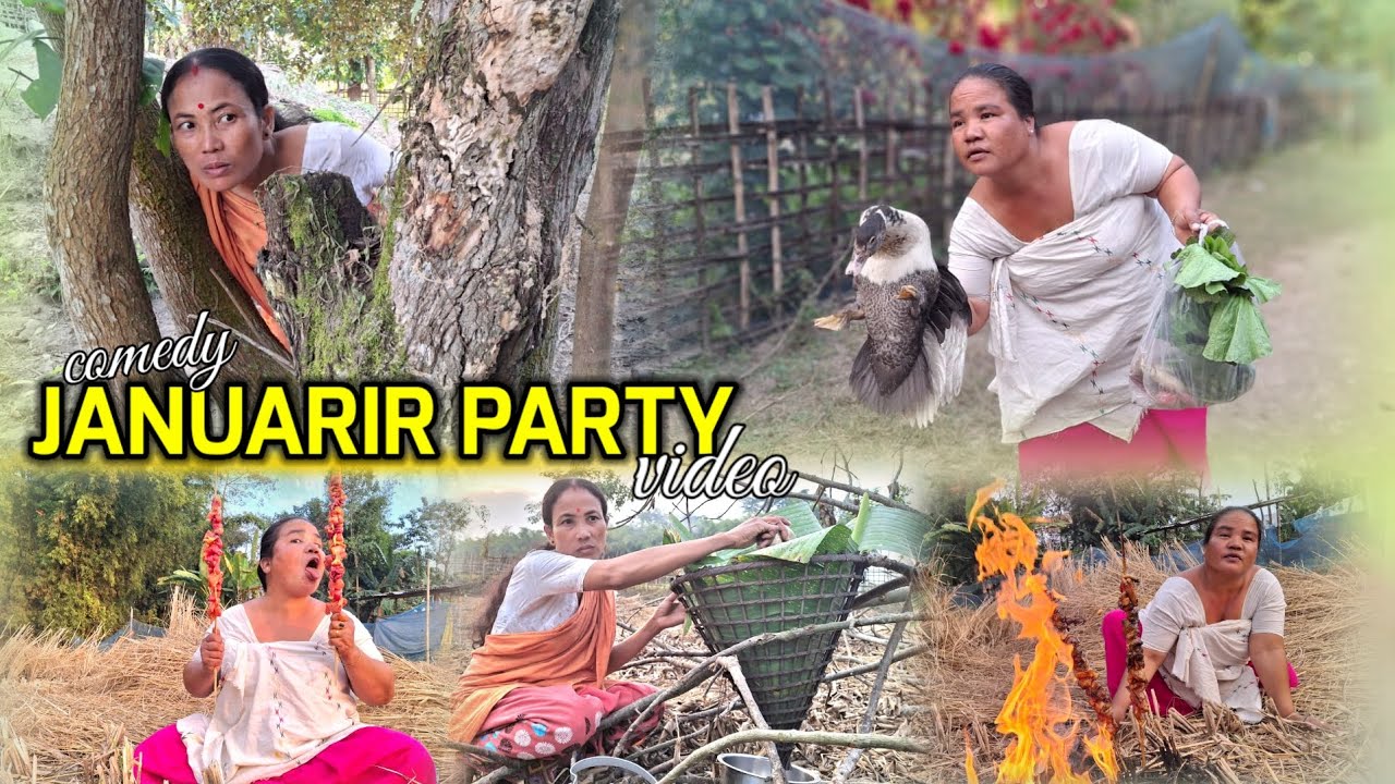 JANUARIR PARTY //punsang barnali #misingcomedyvideo#momikutum