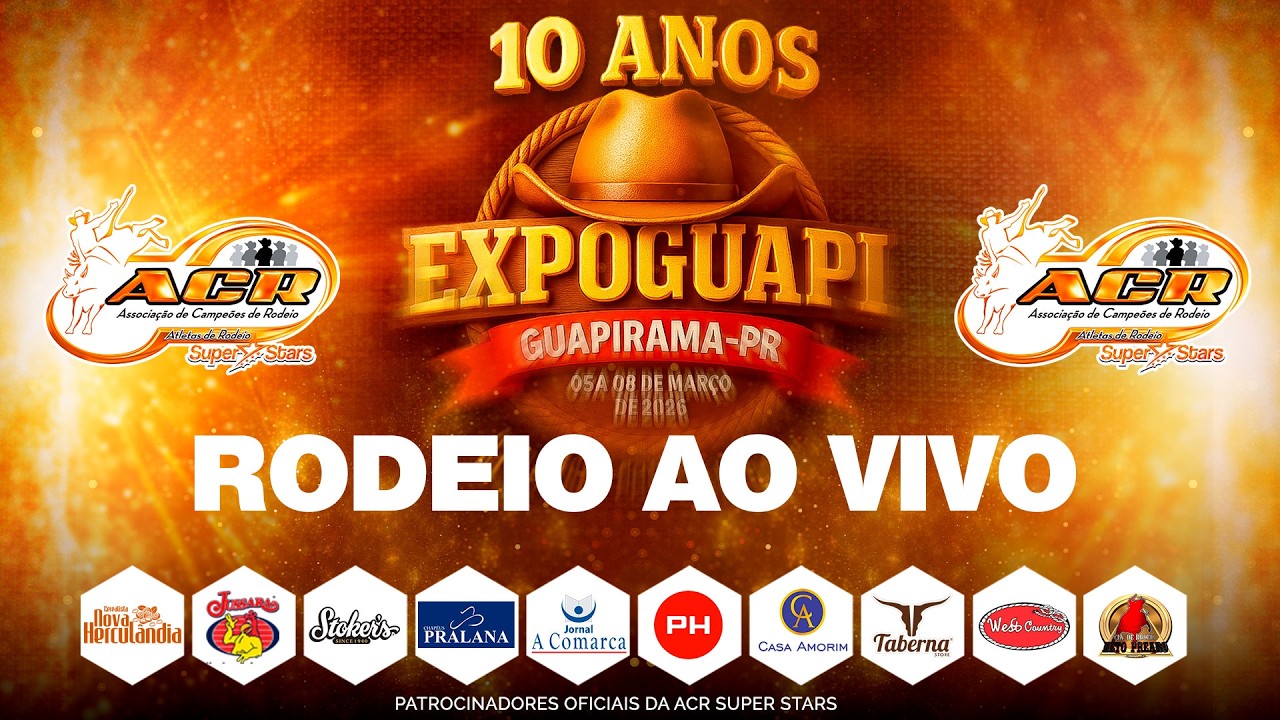 EXPOGUAPI - GUAPIRAMA PR - ACR RODEIO  -  SEXTA-FEIRA