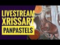 Livestream -Painting a Fantasy Forest, PanPastels on Pastelmat