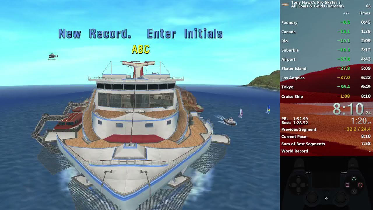 thps3 cruise ship invert high wires