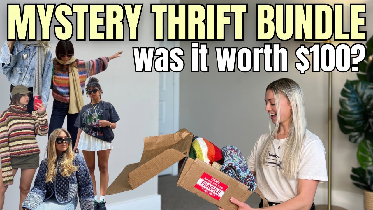 Unbox a Thrifted Mystery Style Bundle based on my Pinterest - I