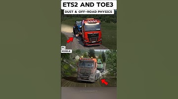 Euro truck simulator 2 vs truckers of Europe 3 Pc game and mobile game comparison 📈🧐