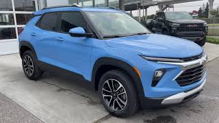 Light Blue 2024 Chevrolet Trailblazer LT Review Calgary AB - Wolfe Calgary | 79128068