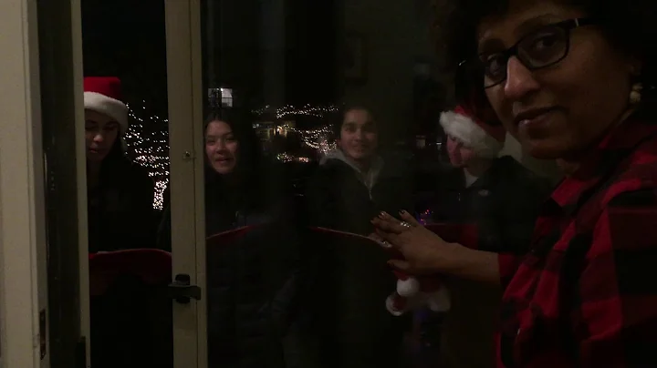 J Becca Natalie Tiffany carol singing 12/15/18