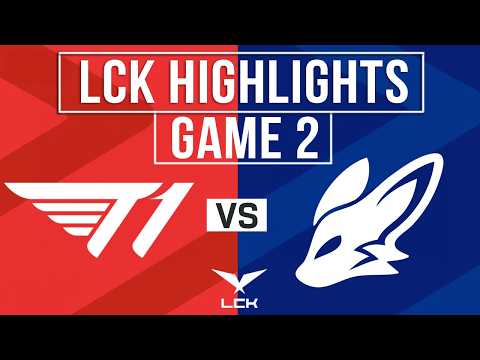 T1 vs BFX Highlights Game 2 | LCK 2026 | T1 vs BNK FEARX