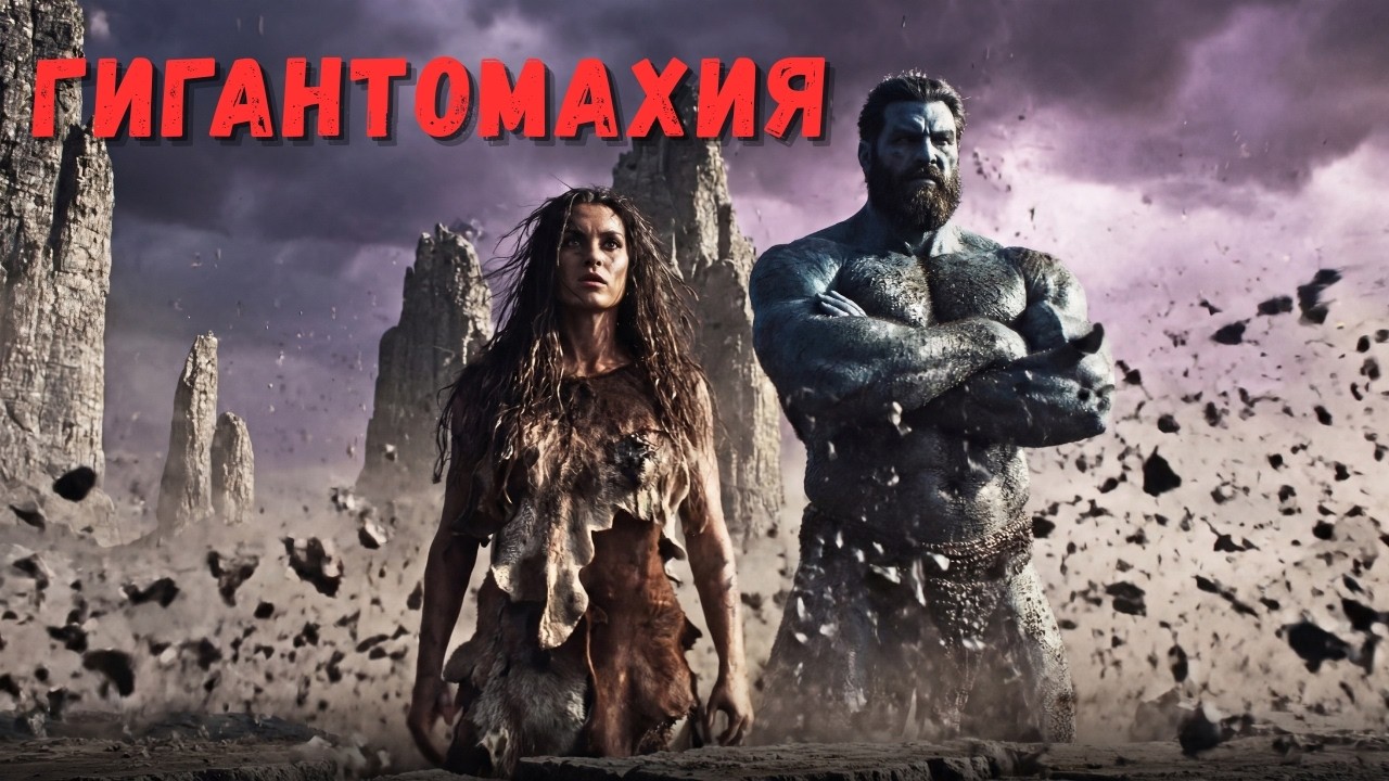 Гигантомахия: Эпическая битва богов Олимпа с гигантами. Греческие мифы.