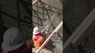 Throwback to 2014! Our crew repaired a slope failure by constructing a 4 pile retaining wall!