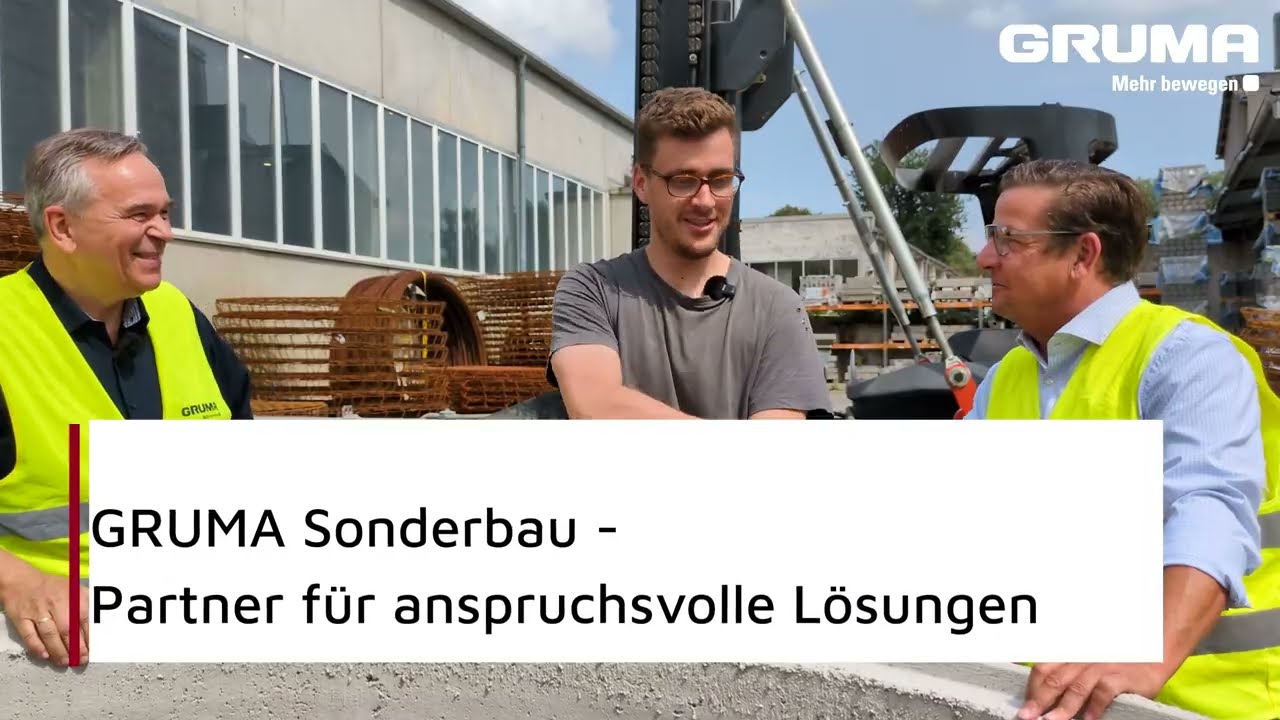 Individuelle Lösung für harte Einsätze: GRUMA Sonderbau für das Betonwerk Bernrieder