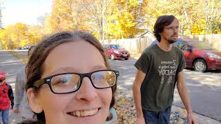 Hiking up Rib Mountain State Park - 6 Mile Hike - Viewing Fall Leaves and Colors