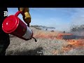 North Texas Prescribed Burn Association members perform a controlled burn at a Texas ranch