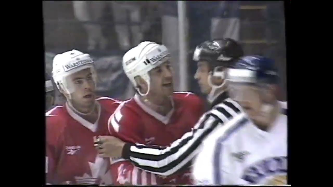 Milano MM Jääkiekko 1994 Finaali FIN-CAN kooste