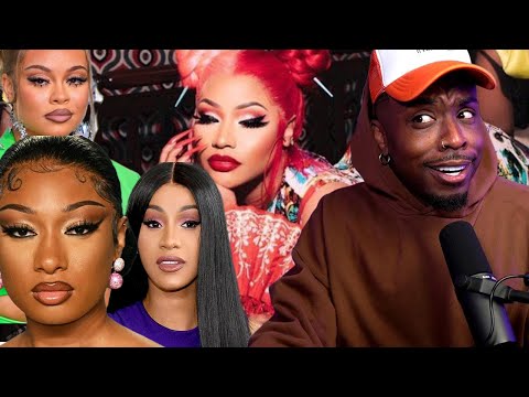 Nicki Minaj WANTS ALL THE SMOKE DISSES Meg, Cardi & Latto + SHADES Armon Wiggins on Queen Radio??