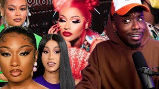 Nicki Minaj WANTS ALL THE SMOKE DISSES Meg, Cardi & Latto   SHADES Armon Wiggins on Queen Radio??