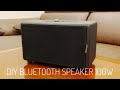 DIY Bluetooth Speaker 100W ( marshall speaker style)