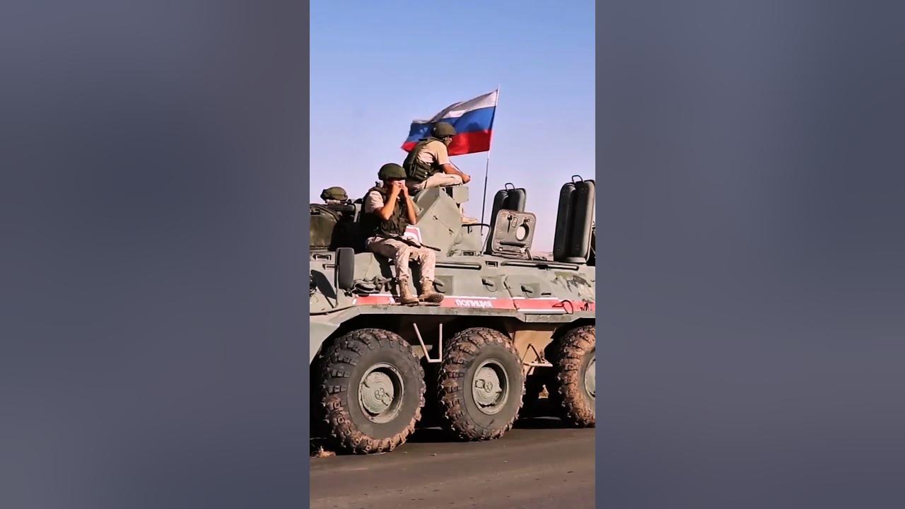 Russia and the U.S. Military met in Syria 🪖 #military #shorts
