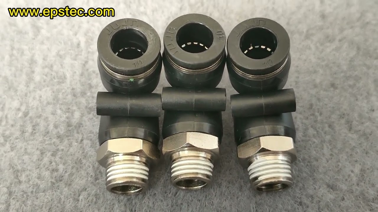 1-4 8mm Quick connect air fittings male elbow