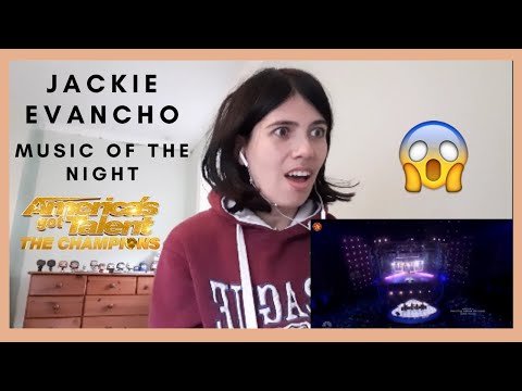 REACTION: Jackie Evancho - Music of the Night (AGT: The Champions)