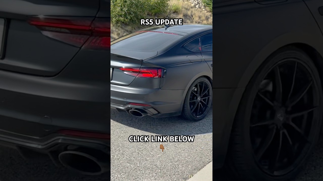 AUDI RS5 B9 CRAZY UPDATE  