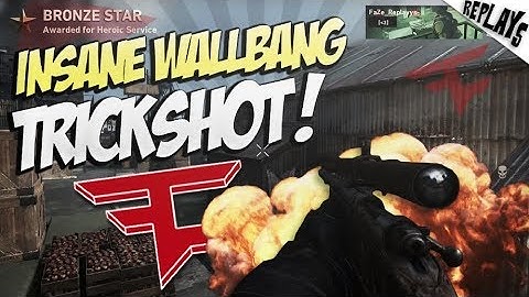 I HIT AN INSANE WALLBANG TRICKSHOT ON WW2! - WW2 SND Trickshotting!