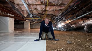 Crawl Space Encapsulation Reinvented: Super Slurry Wall Waterproofing