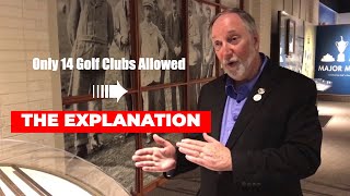 Why Only 14 Clubs Allowed In Golf Bag - RTJ Tom Stewart Hickory Irons