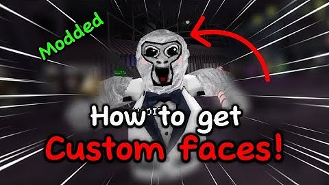 How to get Modded faces in gorilla tag! *GorillaShirts mod!*