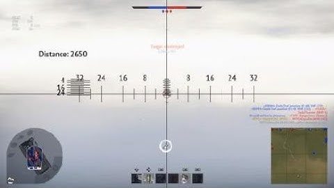 War Thunder - The power of a Laser Rangefinder