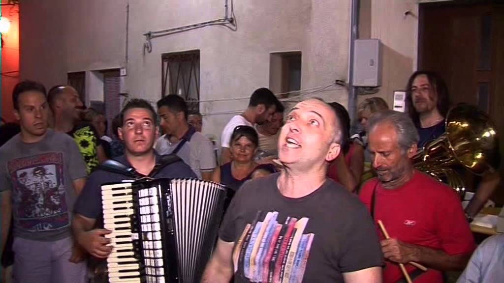 Gambatesa 17-07-2015: serenata di Francesco a Carmen