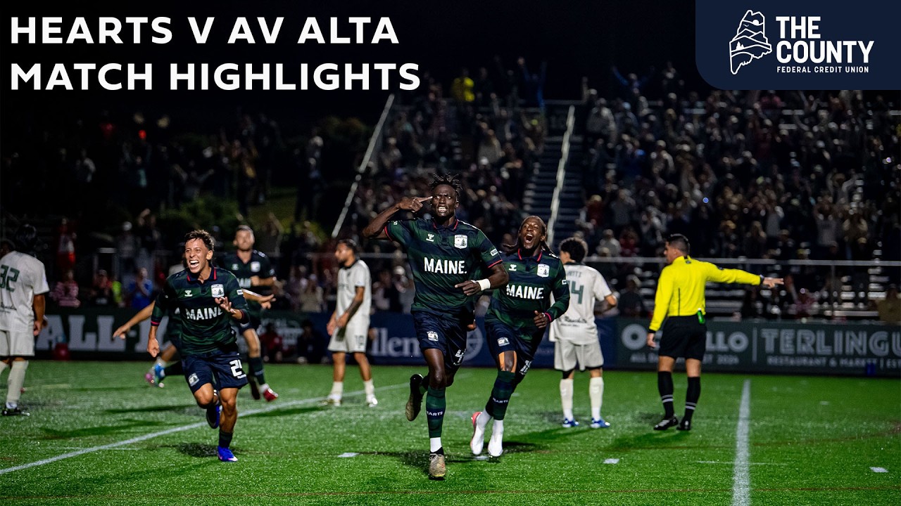 Hearts v AV Alta | USL League One | Highlights Presented by The County Federal Credit Union