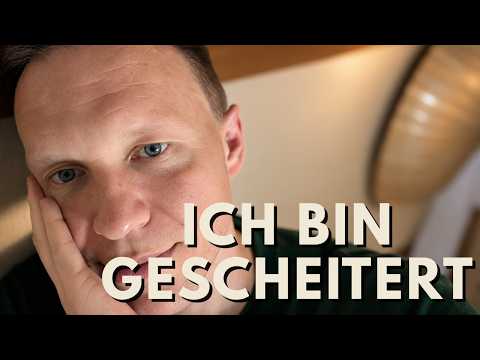 Ich bin gescheitert. Die Frage ist nur: Wie geht man damit weiter um?