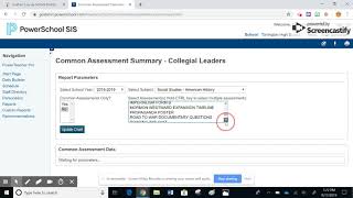 How Collegial Leaders Pull CA Data in PowerSchool