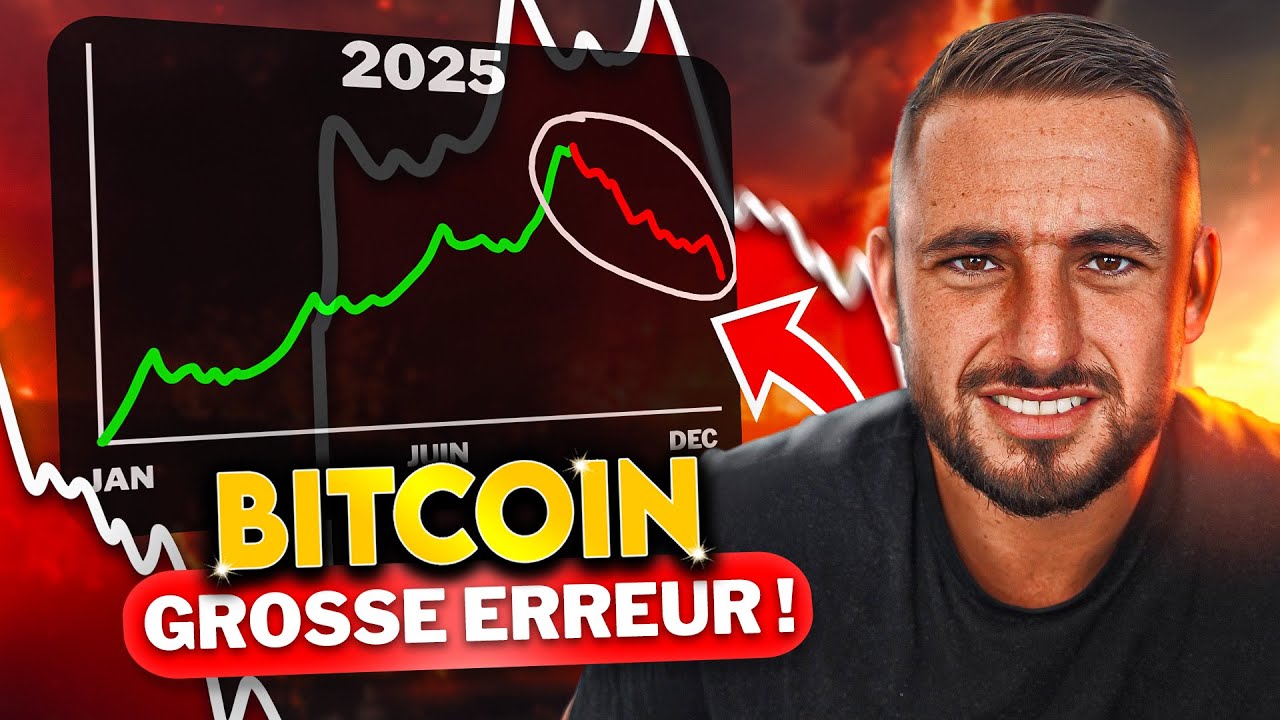 BITCOIN : MA PLUS GROSSE ERREUR DE 2025 !