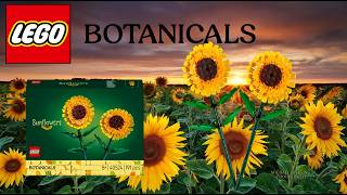 LEGO Botanicals Sunflowers Flower Decoration Set 40524 #legobotanicals