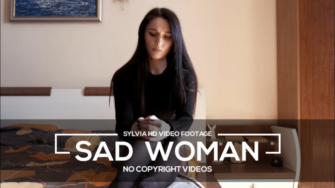 Sad Woman Video ² || HD Stock Videos | Free Stock Footage | No Copyright Videos | No Copyright Music