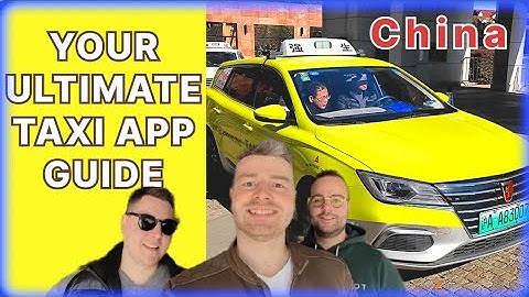 How to use RIDE HAILING TAXI APP in CHINA - Wechat & Alipay Taxi Guide for Didi
