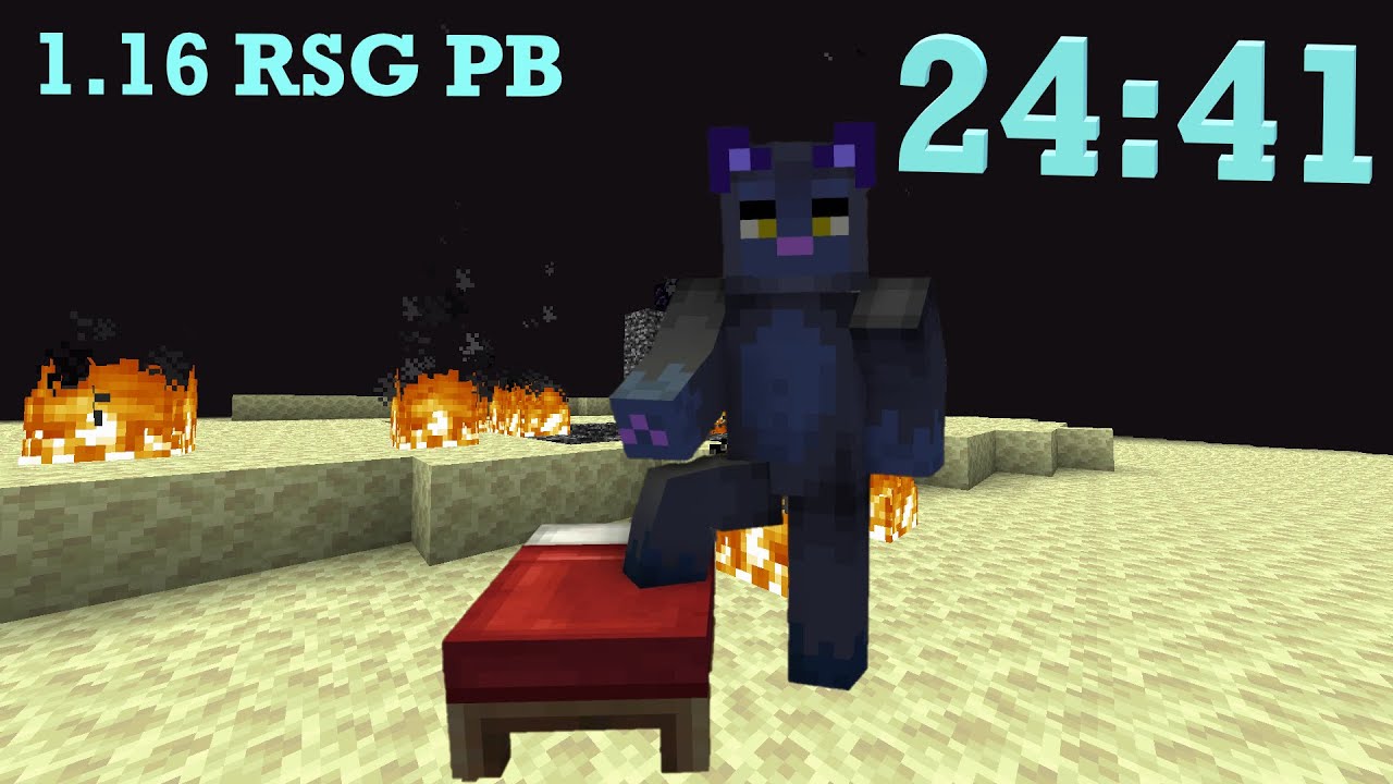 Minecraft Speedrunning, but I beat the game in 25 Minutes :o (1.16 RSG ...