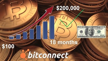 How to EARN $200,000 per year with ONLY $100 invested on BitConnect(life changing numbers)