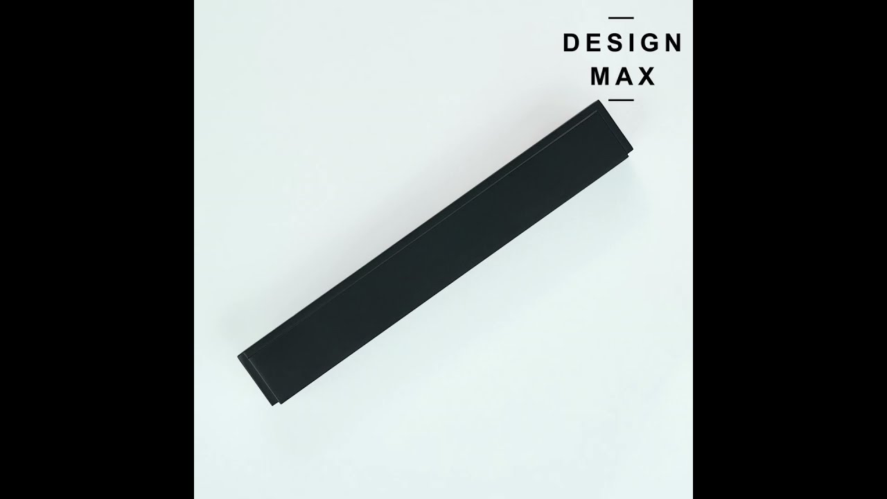 Duro Black Finger Pulls - Premium Cabinet Hardware That Lasts